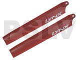 LX61357 - 130 X - Lynx Plastic Main Blade 135 mm - Red 